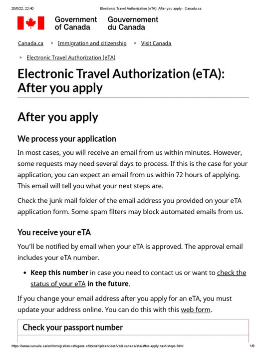 Electronic Travel Authorization (eta) Canada: A Comprehensive Guide For Travelers