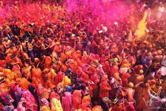 Mathura's Holi Festival: A Colorful Celebration