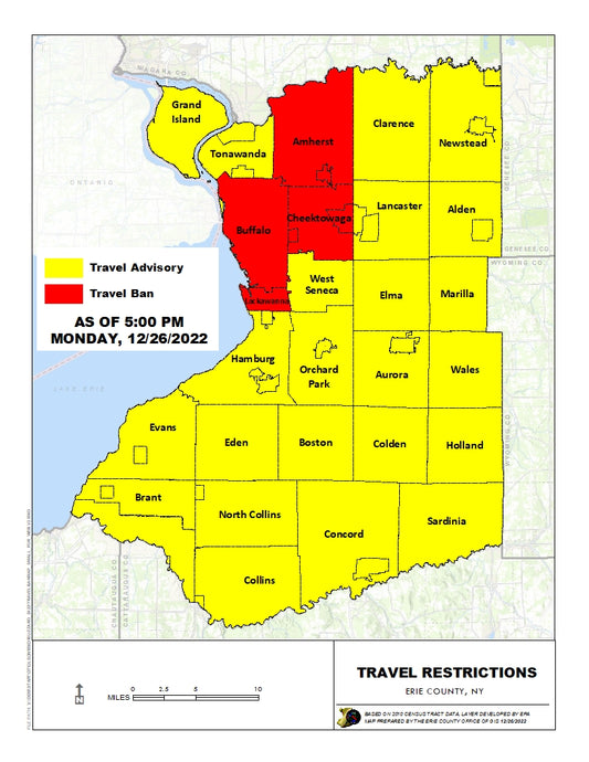 Erie County Travel Ban: What You Need To Know