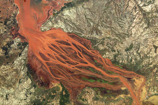 The Betsiboka River: A Unique Landscape Shaped By Red Soil And Its Impact On Local Agriculture