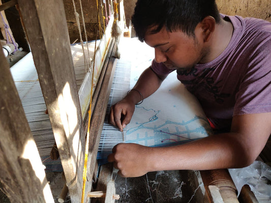 Champdanis Handloom Weaving Techniques