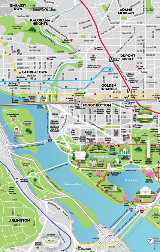 Your Ultimate Guide To The Dc Travel Map