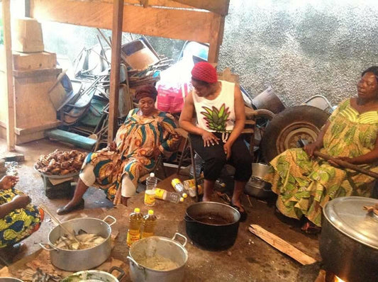 Local Cuisine In Yaoundé, Cameroon