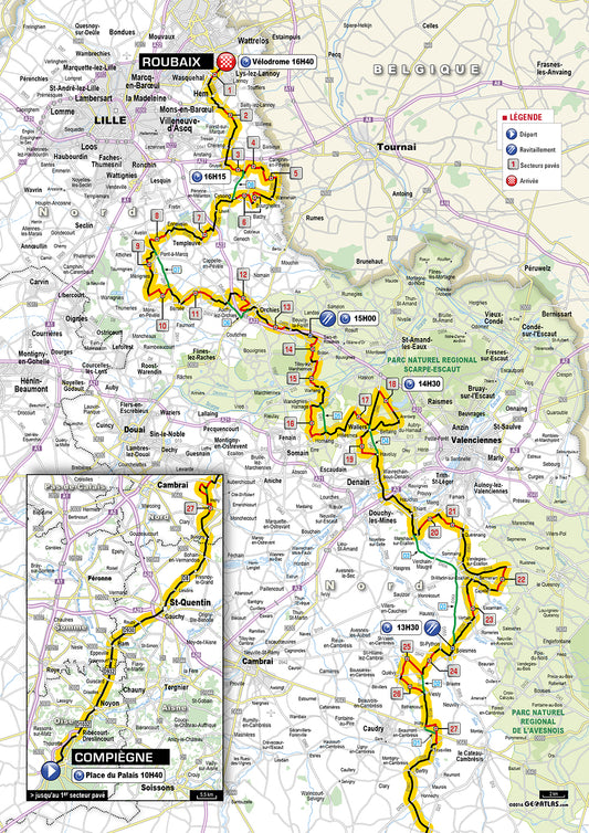 Cycling Routes In Roubaix: A Cyclist's Paradise