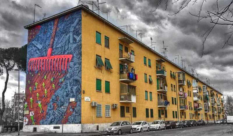 Exploring Rome's Hidden Alleyways: Graffiti and Forgotten Tales