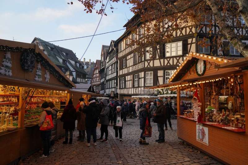 Traditional Alsatian Foods at Strasbourg's Christmas Market