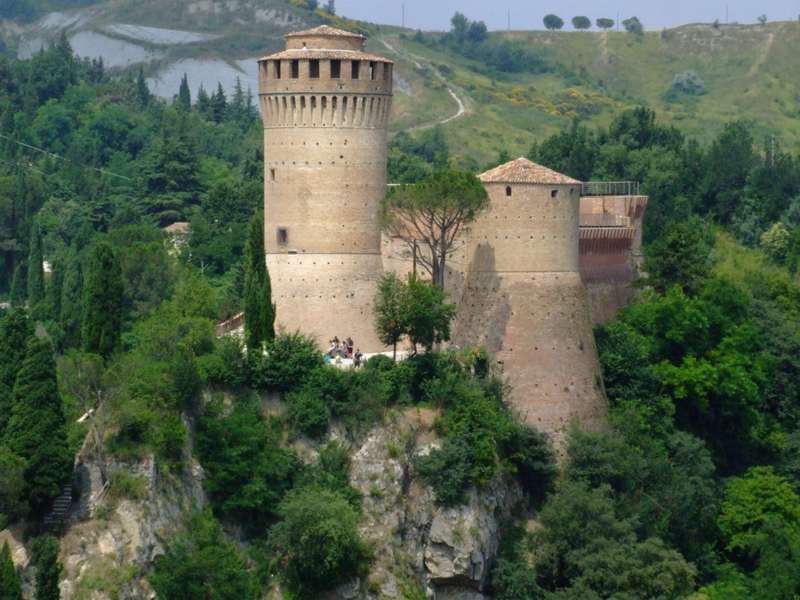 Exploring Brisighella's Medieval Streets Under the Moonlight