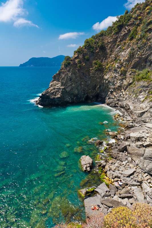 Sunset Train Journey Along Italy's Scenic Ligurian Coast