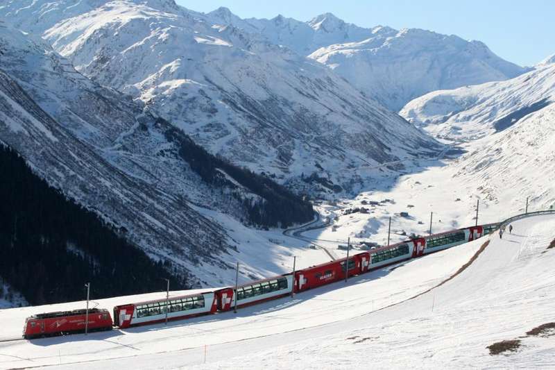 Glacier Express: A Journey Through Swiss Alpine Landscapes