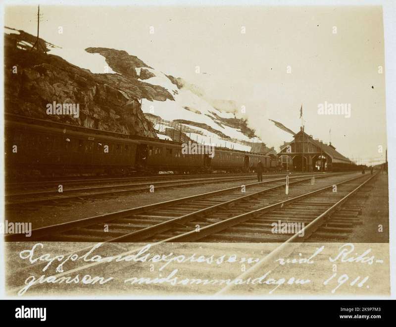 Capturing the Northern Lights from the Lapland Express Train