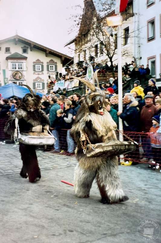 Shopping Amidst the Chaos of Bavarian Krampus Parades