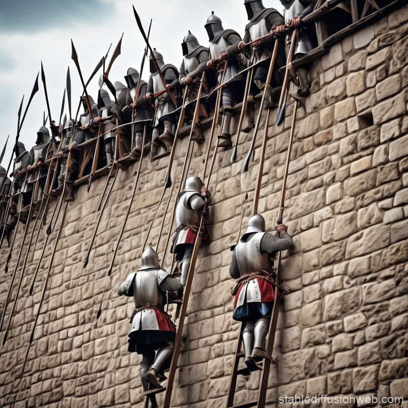 Engineering of Siege Towers and Battering Rams in Castle Warfare