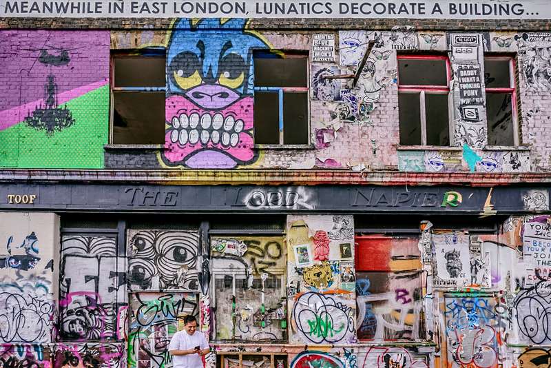 Decoding Messages in London's Vibrant Street Art Scene