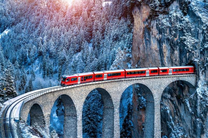 Best Windowside Seats for Bernina Express's Scenic Views