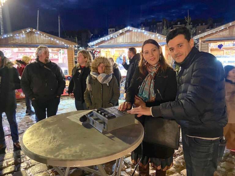 Savoring Normandy's Festive Treats at Honfleur's Christmas Market