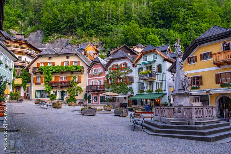 The Unique Architecture of Hallstatt's Lakeside Homes