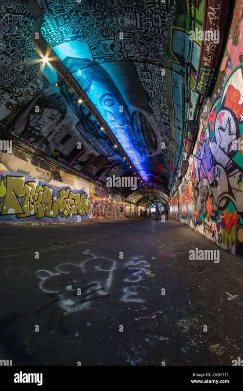 Exploring London's Leake Street: A Graffiti Artist's Paradise