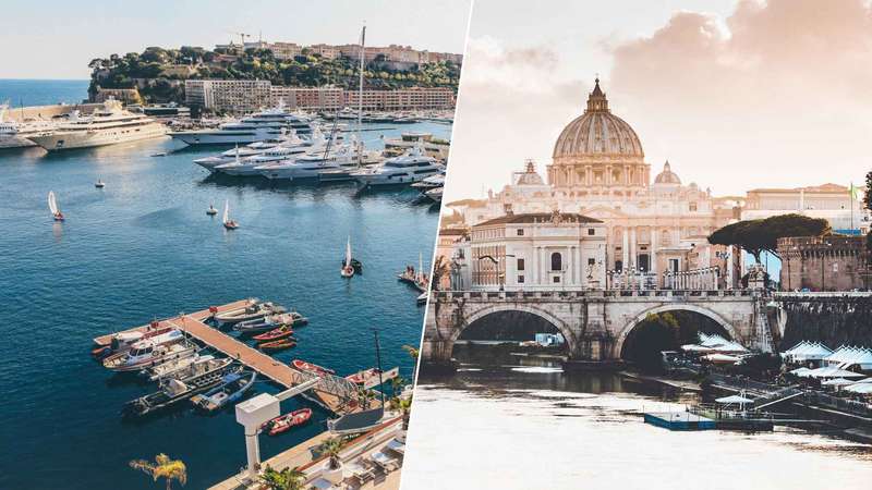 Dining with a View: Coastal Train Routes from Rome to Monaco