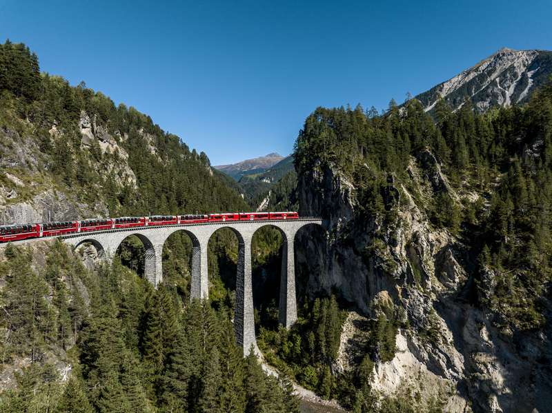 A Day on the Bernina Express: Alpine Views Through Panoramic Windows