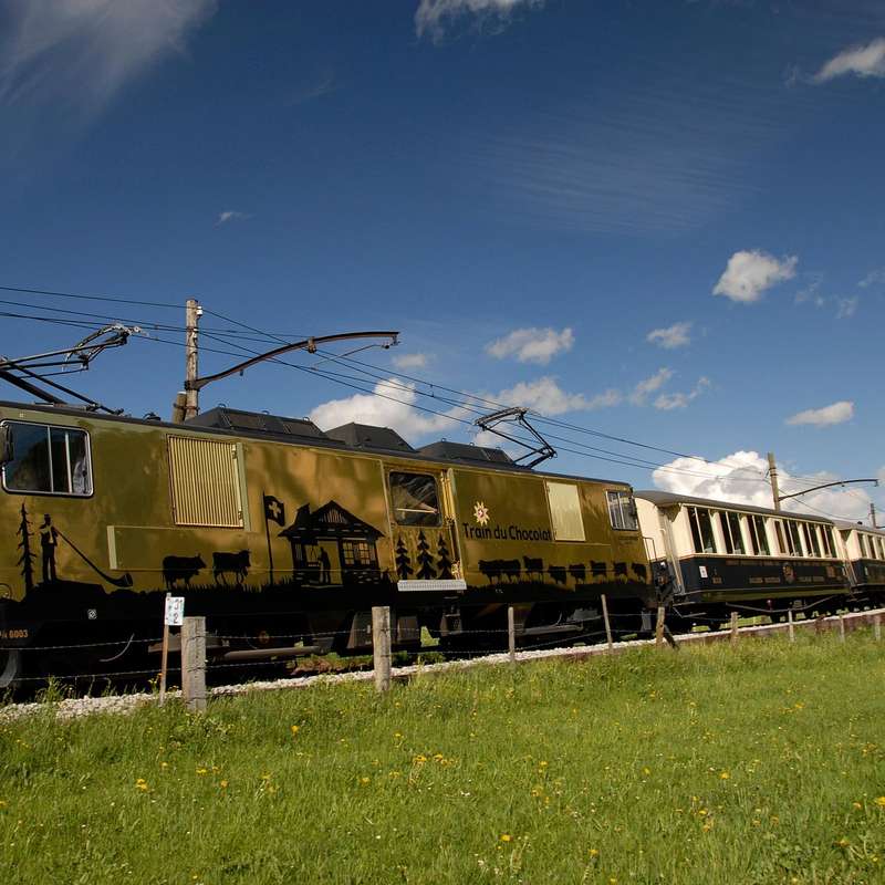 Savoring Swiss Chocolate Delights Aboard the Scenic Chocolate Train