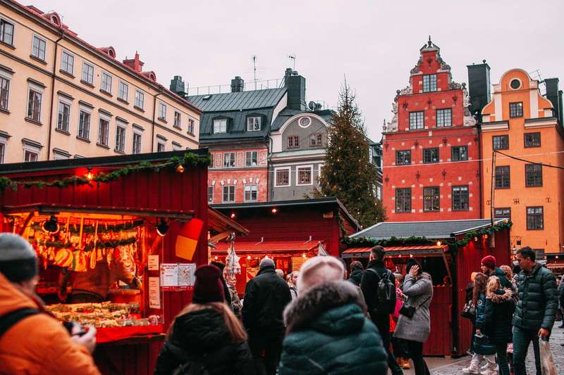 Wild Game and Seafood at Stockholm's Christmas Markets