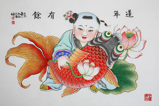 Discovering The Vibrant World Of Yangliuqing's Traditional New Year Paintings