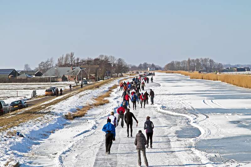 Exploring the Lesser-Known Ice Skating Canals of the Netherlands