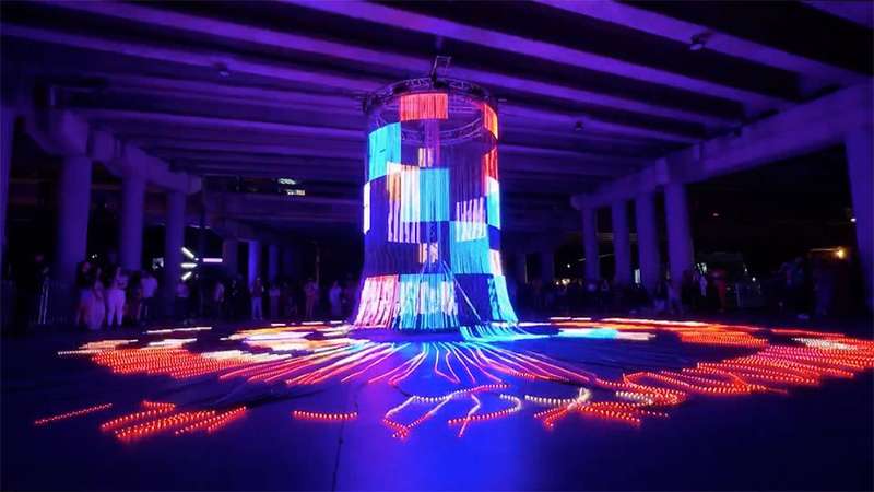 The Science Behind Interactive Light Installations