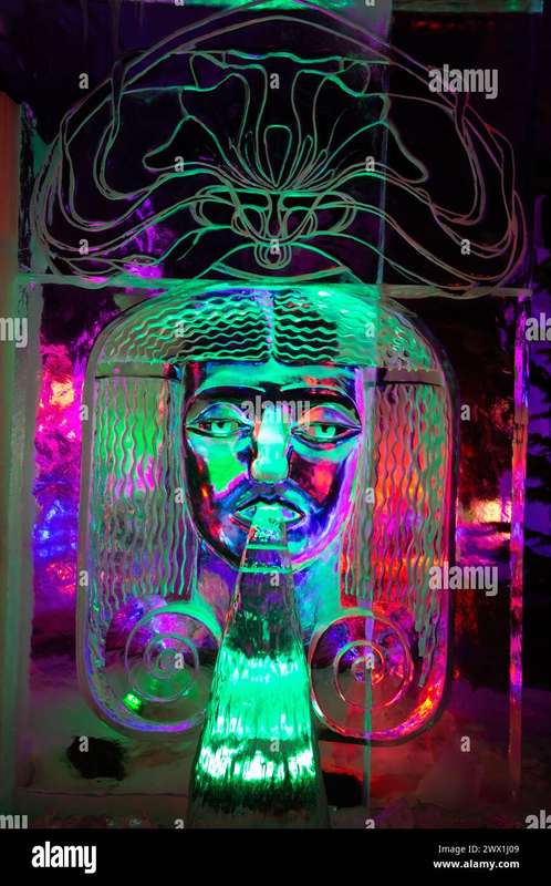 Dutch Ice Artists Transform Frozen Canals into Stunning Masterpieces